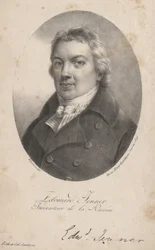 Edouard Jenner, Lithographie von Comte Charles Philibert de Lasteyrie, 1824